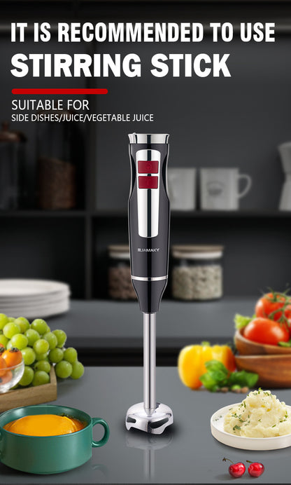 2025 New Household Blender 1500w Multi-functional Cooking Stick Small Baby Auxiliary Food Machine Meat Grinder Food Processor