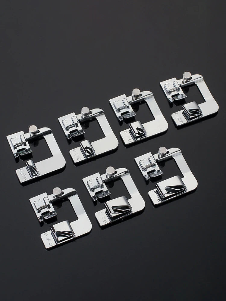 Snap-On Presser Feet for 6290 Sewing Machine - Adjustable Width Foot Kit 2345678, Universal Home Use