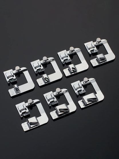 Snap-On Presser Feet for 6290 Sewing Machine - Adjustable Width Foot Kit 2345678, Universal Home Use