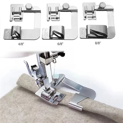 Snap-On Presser Feet for 6290 Sewing Machine - Adjustable Width Foot Kit 2345678, Universal Home Use