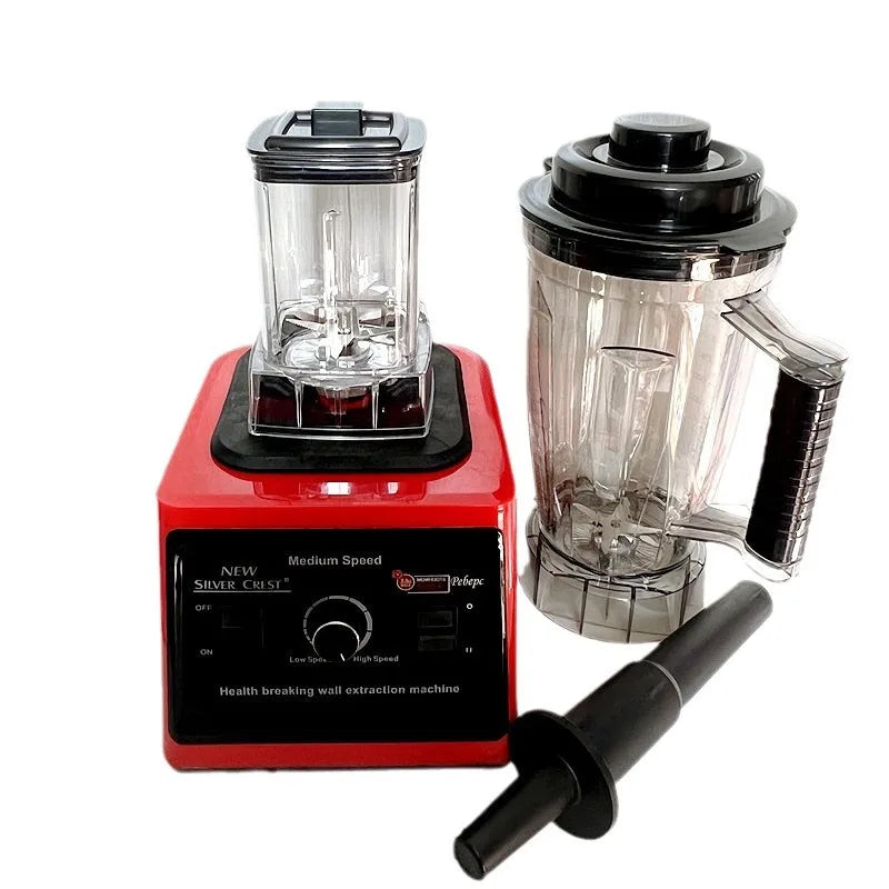 Big Powerful Commercial Mixer Blenders Heavy Duty Power Commercial Electric Smoothies Blender Machine