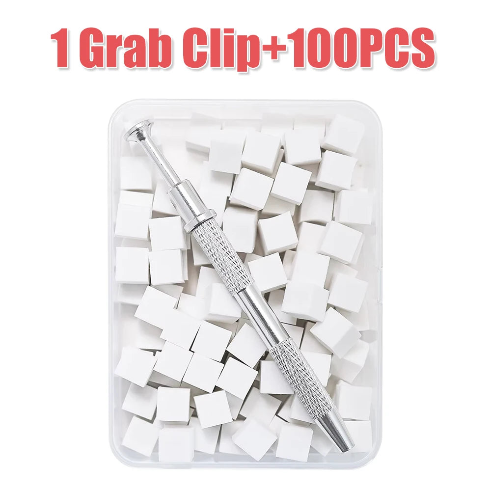50Pcs/200Pcs Nail Art Sponge Set Manicure DIY Creative Nail Sponge Gripper Tool  Sponge Gradient Nail Art Tools Accessories