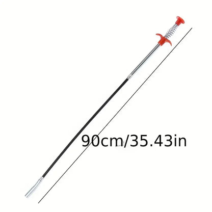 Kitchen Sink Cleaning Pipe Plunger and Sinks Sewer Toilet Unclogging With Grab Handle Factory Supply Four-jaw Pickup Unblocker