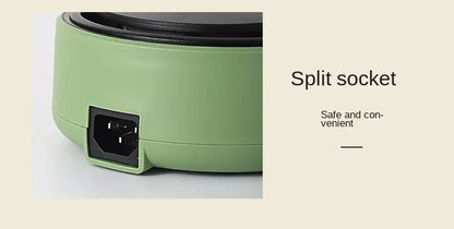 New mini two-stage adjustable electric stove,compatible with various containers,used for boiling water,milk,tea,soup,stir frying
