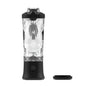 Portable blender with 20oz cup, USB-C rechargeable, self-cleaning, cordless for smoothies, gym, office.