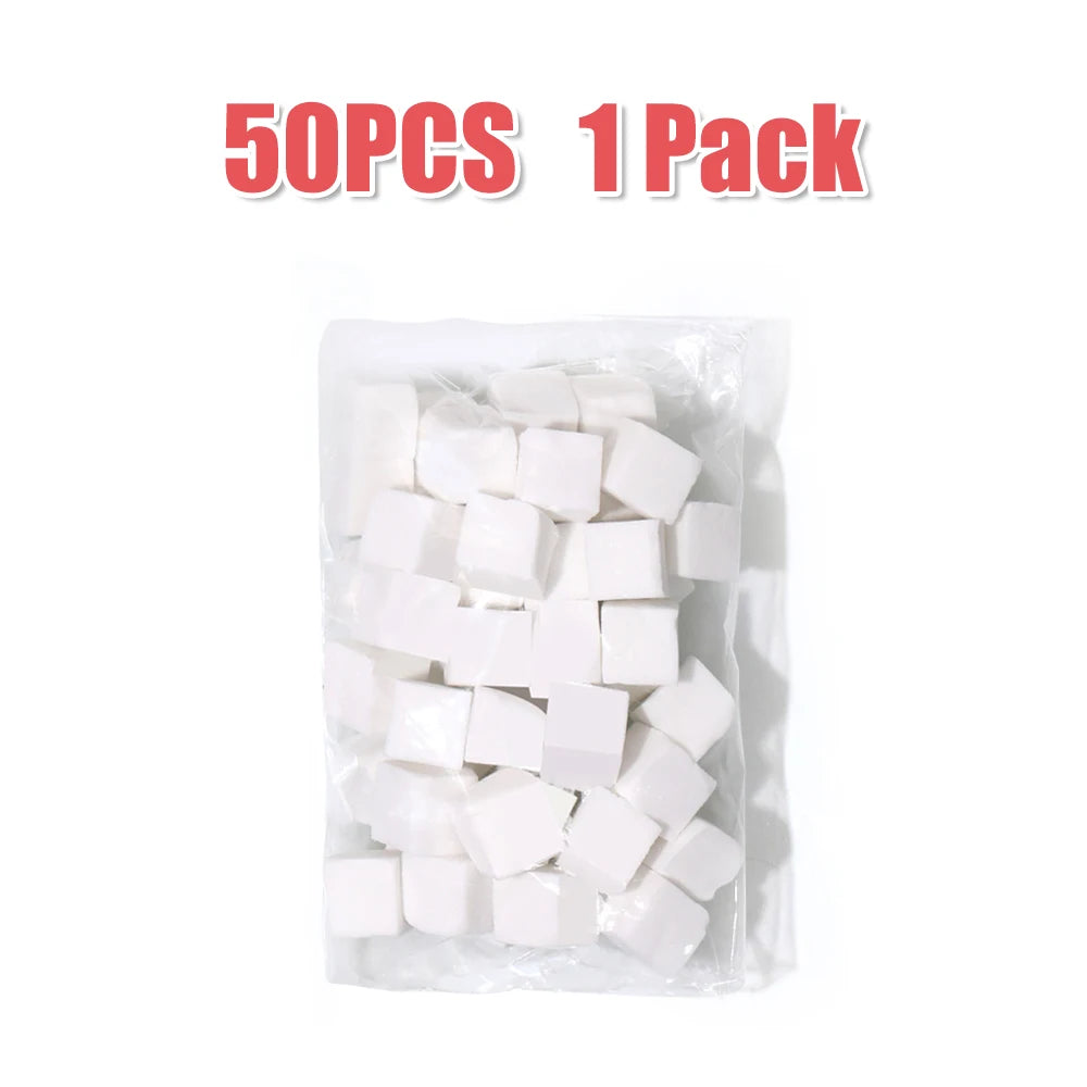 50Pcs/200Pcs Nail Art Sponge Set Manicure DIY Creative Nail Sponge Gripper Tool  Sponge Gradient Nail Art Tools Accessories