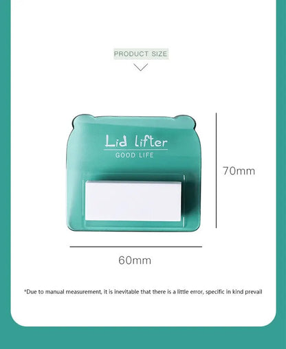 1 Pc Toilet Lid Lifting Device Light and Small PS Material to Lift the Toilet Lid Bathroom Supplies