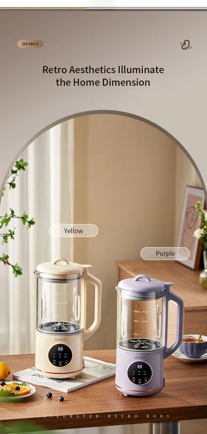 800ml Soy Milk Machine Electric Juicer Blender Mixer Soybean Milk Maker Wall Breaking Machine Rice Paste Maker Breakfast Machine