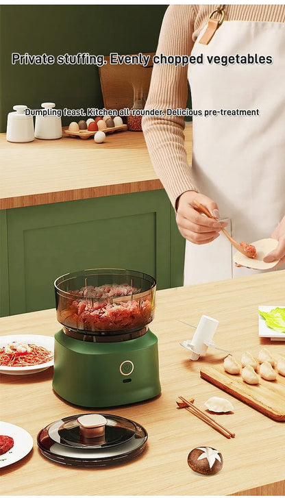350ml Mini Kitchen Food Processor Multifunctional Cordless Electric Meat/Garlic Grinder Household Baby Food Processor