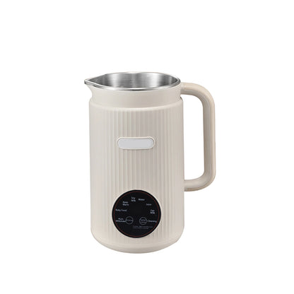 【New】Programmable Blender with Digital Display 12 Stainless Steel Blades Auto Cleaning 8H Keep Warm Function for Almond Milk