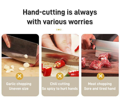 350ml Mini Kitchen Food Processor Multifunctional Cordless Electric Meat/Garlic Grinder Household Baby Food Processor