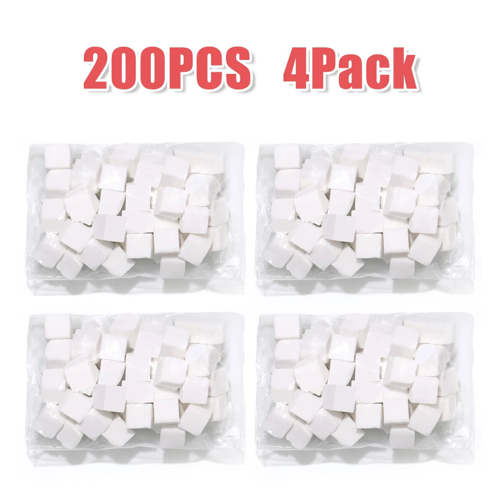 50Pcs/200Pcs Nail Art Sponge Set Manicure DIY Creative Nail Sponge Gripper Tool  Sponge Gradient Nail Art Tools Accessories