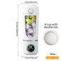 Portable blender, personal blender for milkshakes and smoothies, rechargeable and self-cleaning