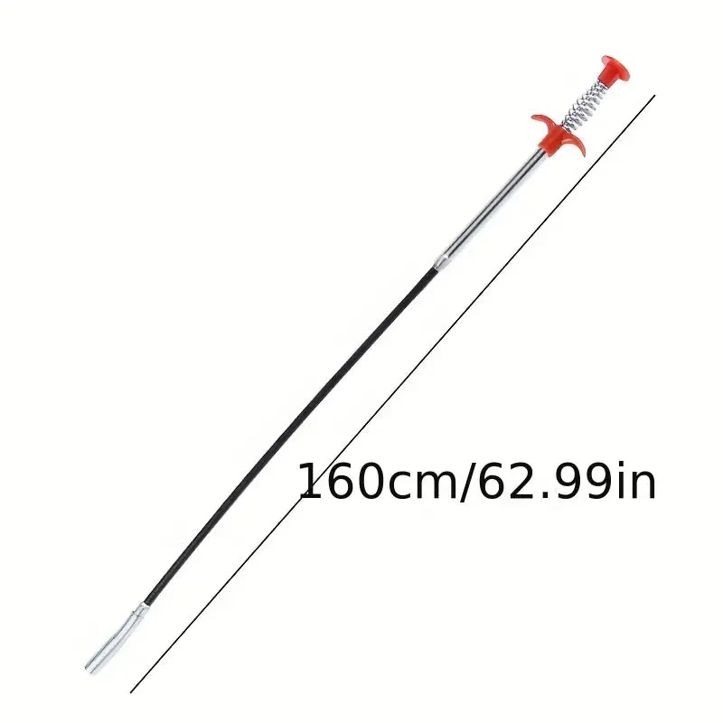 Kitchen Sink Cleaning Pipe Plunger and Sinks Sewer Toilet Unclogging With Grab Handle Factory Supply Four-jaw Pickup Unblocker