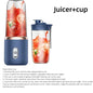 6 Color 400ml Portable USB Blender Electric Travel Juicer Cup For Smoothie Milkshake Kitchen Mini Mixer Tool