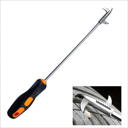 Tire Cleaning Hook Car Tire Clear Stone Hook To Remove Gravel Cleaning Tool Tire Stone Cleaner Hook Tire Cleaning Tool Universal
