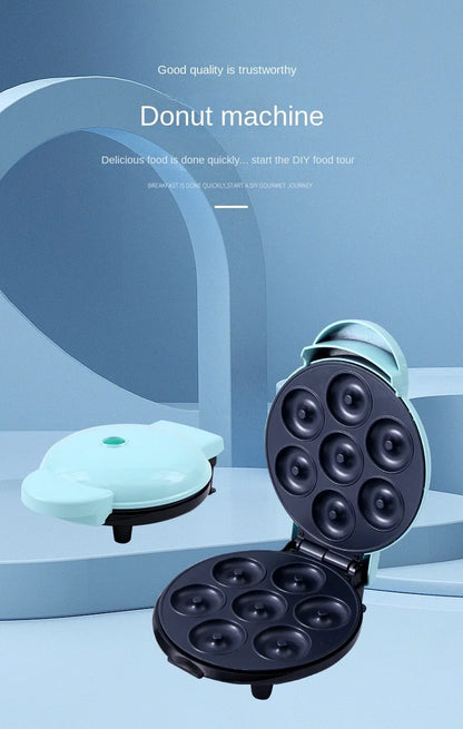 7-hole Donut Machine, Cake Breakfast Machine, European Standard 220V, American Standard 110V Mini Baking Machine