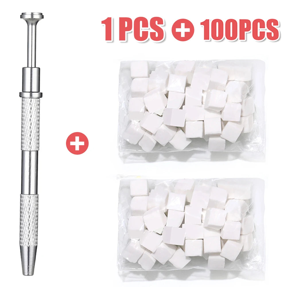 50Pcs/200Pcs Nail Art Sponge Set Manicure DIY Creative Nail Sponge Gripper Tool  Sponge Gradient Nail Art Tools Accessories