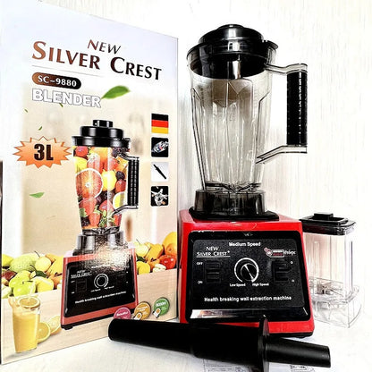 Big Powerful Commercial Mixer Blenders Heavy Duty Power Commercial Electric Smoothies Blender Machine