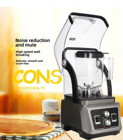 2L Blender Smoothie Maker Ice Crushing Machine,Household Ice Shaver Small Commercial Blender for Smoothies Protein Shakes Drinks