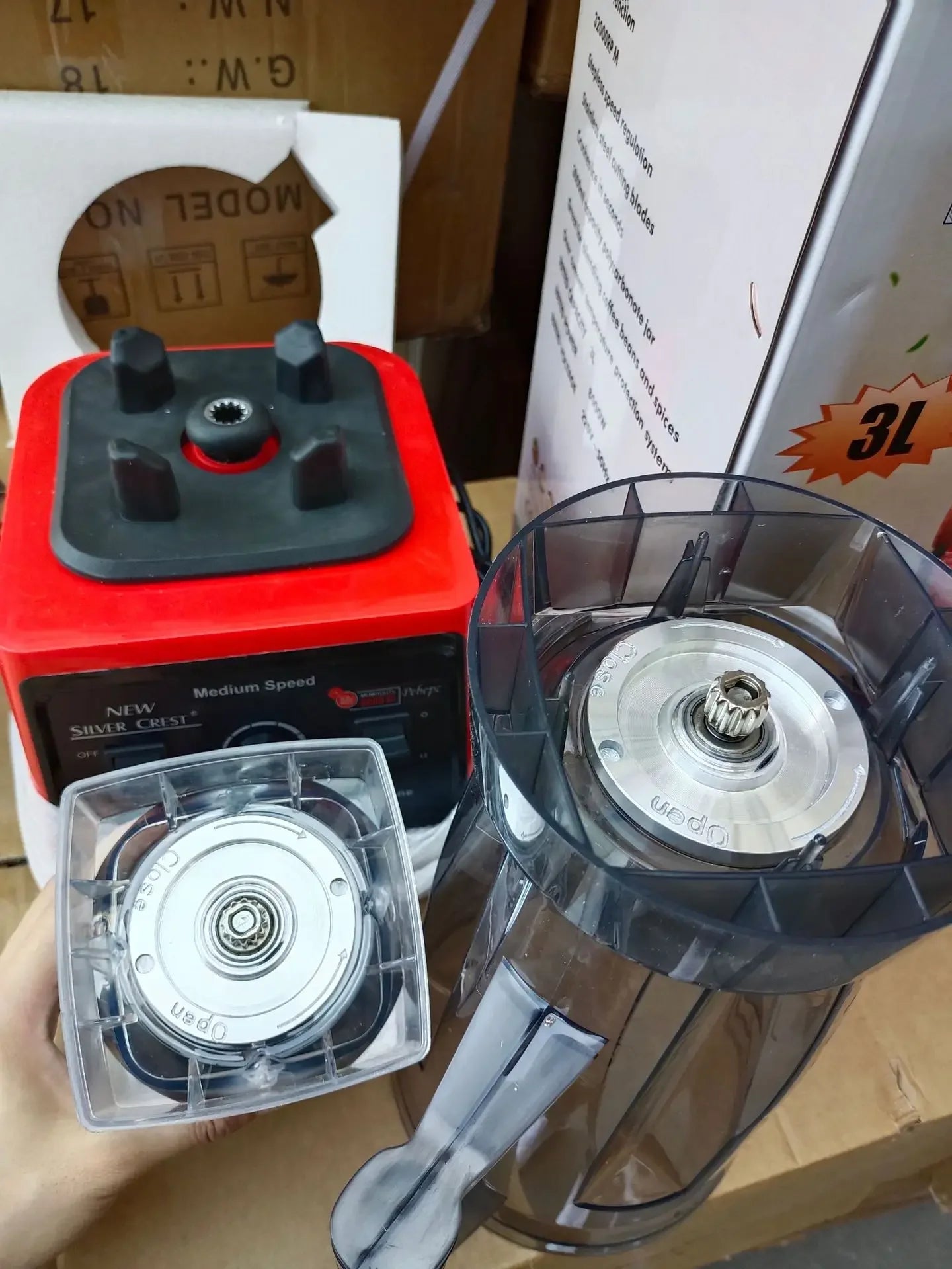 Big Powerful Commercial Mixer Blenders Heavy Duty Power Commercial Electric Smoothies Blender Machine