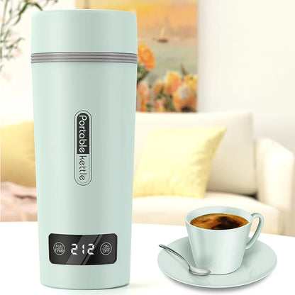 350ML Electric Heating Water Cup Portable Electric Kettle For Travel 110V/220V Tea Coffee Boil Water Keep Warm Kitchen Appliance