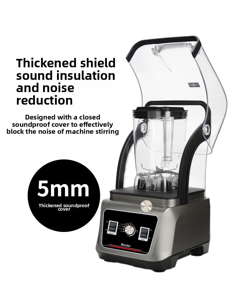 Wholesale 2L Blender for Business Household Smoothie Maker 23000r/min Stainless Steel Blade Restaurant Ice Blender Easy-Clean