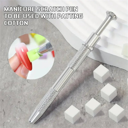 50Pcs/200Pcs Nail Art Sponge Set Manicure DIY Creative Nail Sponge Gripper Tool  Sponge Gradient Nail Art Tools Accessories
