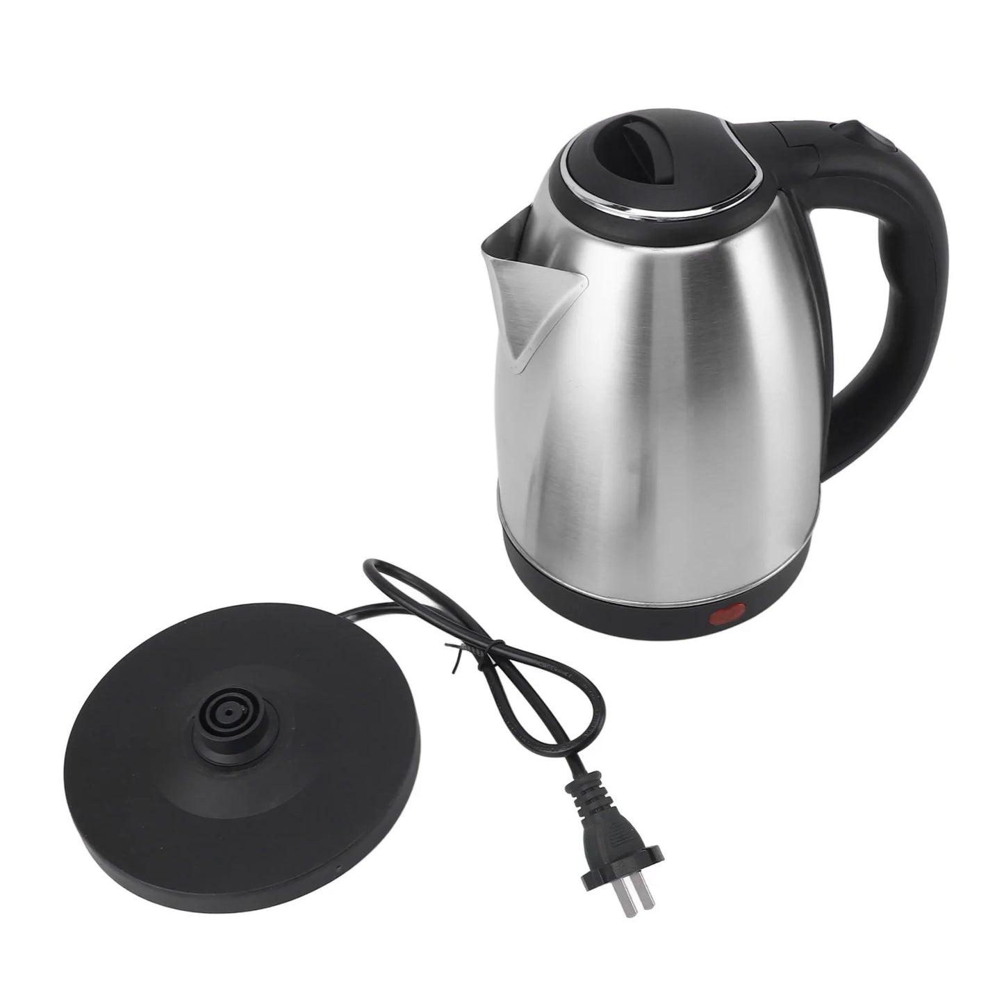 Electric Kettle 2L 1500W Auto Shut Off Electric Water Pot Stainless Steel Liner Fast Water Boiler for Tea Coffee