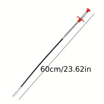 Kitchen Sink Cleaning Pipe Plunger and Sinks Sewer Toilet Unclogging With Grab Handle Factory Supply Four-jaw Pickup Unblocker