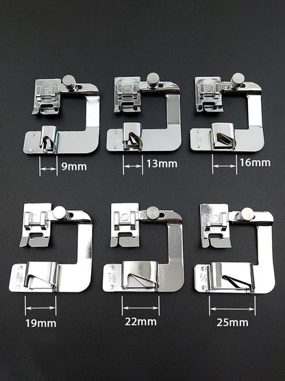 Snap-On Presser Feet for 6290 Sewing Machine - Adjustable Width Foot Kit 2345678, Universal Home Use