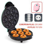 7-hole Donut Machine, Cake Breakfast Machine, European Standard 220V, American Standard 110V Mini Baking Machine