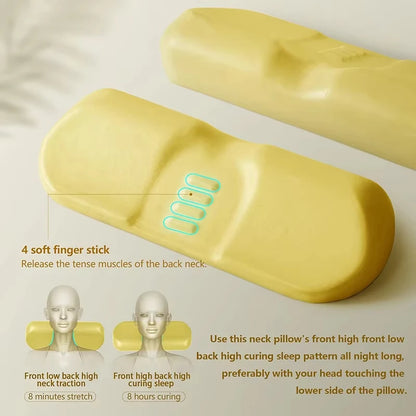 Cervical Pillow Memory Foam Slow Rebound Neck Protection Pillow Spine Neck Correction Aid Sleep Back Sleeping