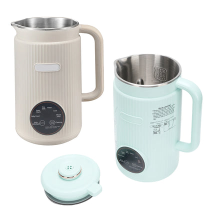 【New】Programmable Blender with Digital Display 12 Stainless Steel Blades Auto Cleaning 8H Keep Warm Function for Almond Milk