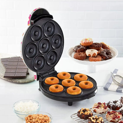7-hole Donut Machine, Cake Breakfast Machine, European Standard 220V, American Standard 110V Mini Baking Machine