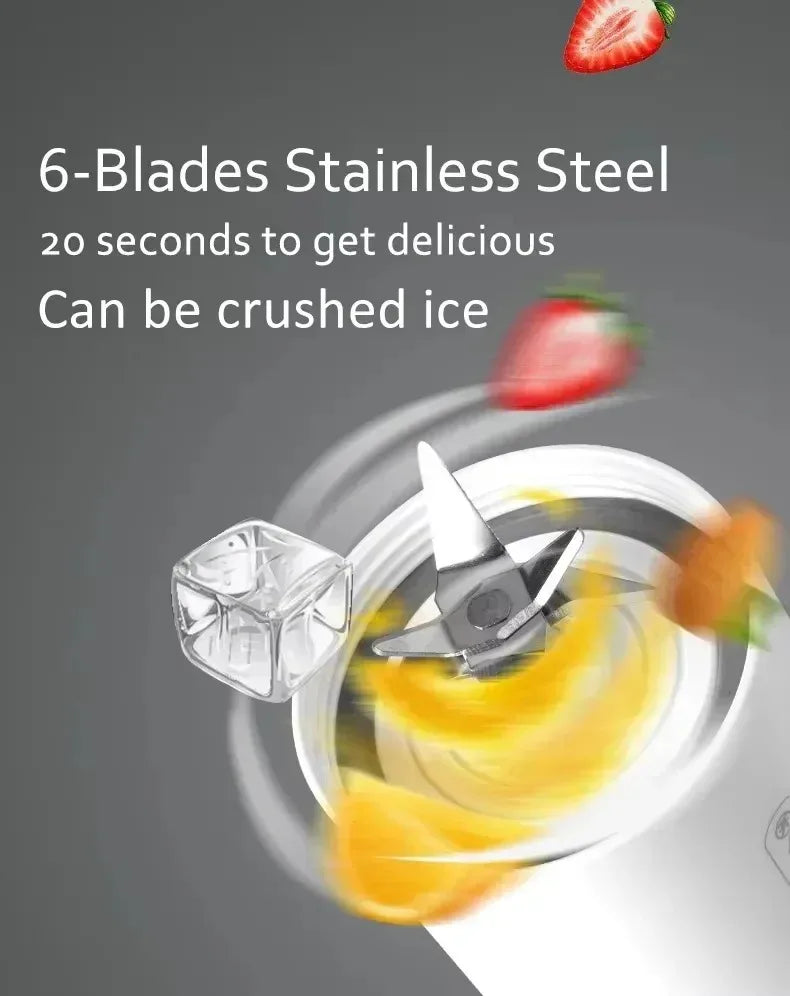 Design Blender for Kitchenhousehold Itemskitchen Applianceselectric Juicer Food PreparationUpgraded 6-blade Multifunctional