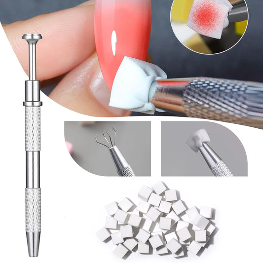 50Pcs/200Pcs Nail Art Sponge Set Manicure DIY Creative Nail Sponge Gripper Tool  Sponge Gradient Nail Art Tools Accessories