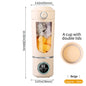 Portable blender, personal blender for milkshakes and smoothies, rechargeable and self-cleaning