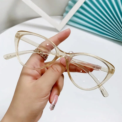Anti Radiation Eyeglass Cat Eye Blue Light Blo