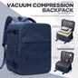 Genuine Luggage, Ryanair Hand Luggage 40x30x20 Travel Backpack,  Women Men Work Backpack Vacuum Bag Business Laptop Backpack