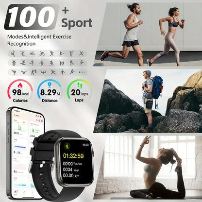 2026 New For iOS Watch Series 11 Smart Watch Ultra HD AMOLED GPS NFC Heart Rate IP68 Waterproof Sport Fitness Call Smartbracelet