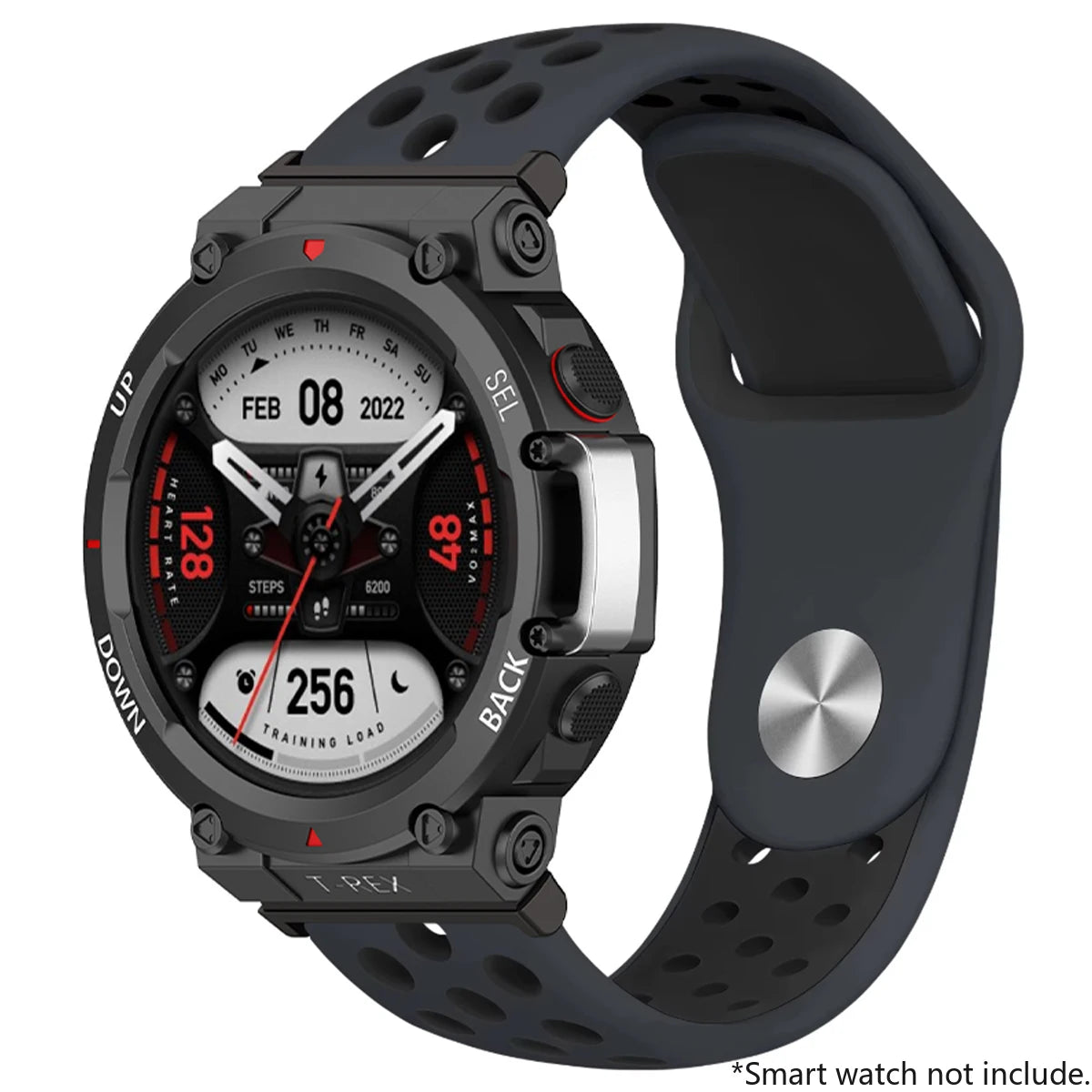 Breathable Silicone Strap For Huami Amazfit T-REX 2 Smart Watchband Women Men Bracelet For Xiaomi Amazfit T-Rex/T-Rex Pro Correa