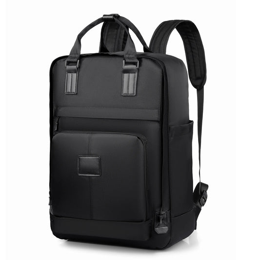 Toposhine Multifunctional Business Backpack Stylish Nylon Laptop Backpack with Multiple Pockets Durable Travel Work Bag Commute