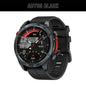 NEW Zeblaze Stratos 4 GPS Smart Watch 1.43 AMOLED Display Built-in Compass Barometric Altimeter Flashlight Voice Call Smartwatch