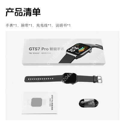 Professional Smart Watch GTS7pro with Heart Rate Blood Oxygen Monitor Advanced Health Tracking
