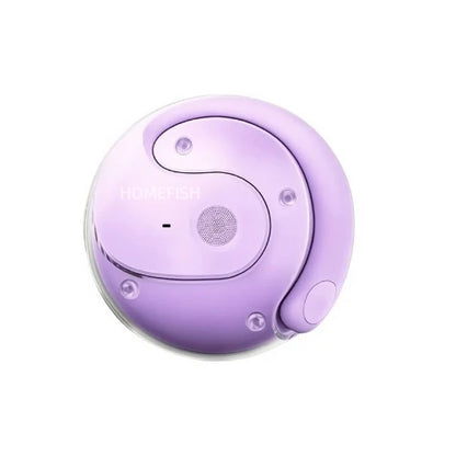 HOMEFISH New Open Ear Wireless Translation Earbuds Bluetooth 5.4 AI Real-time Translator Headphones Sports Earphones with Mic
