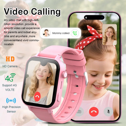 Wonlex KT36 4G Smart Watch Kids GPS WiFi Location Tracker SOS Alert Video Call Google Play Store Sport Children Smart Watch 2025