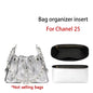 Nylon Bag Organizer Insert For 25bag  Durable Fashion Wateproof Gift Bag Support Storage Inner Modification Bag Accessories