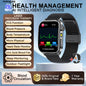 2026 New Health Smart Watch Laser Therapy Reduce Three Highs Blood Oxygen Pressure Uric Acid Blood Lipid ECG Smartwatch For Man