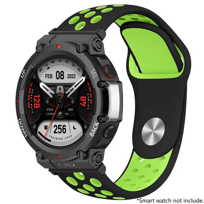 Breathable Silicone Strap For Huami Amazfit T-REX 2 Smart Watchband Women Men Bracelet For Xiaomi Amazfit T-Rex/T-Rex Pro Correa